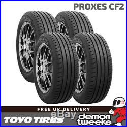 4 x Toyo Proxes CF2 High Performance Road Tyres 185 60 13 R13 (185/60/13) 80H TL