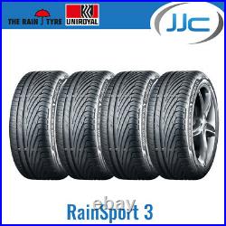4 x Uniroyal RainSport 3 185/55/14 80H Performance Road Tyres