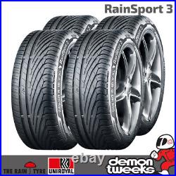 4 x Uniroyal RainSport 3 Performance Road Tyres 225 45 17 91V