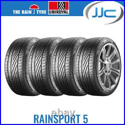 4 x Uniroyal RainSport 5 205/45/17 88Y XL Performance Wet Weather Road Tyres