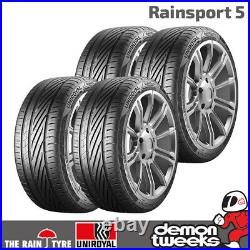 4 x Uniroyal RainSport 5 Performance Rain Road Tyres 225 45 18 95Y XL