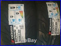 4x 195 50 15 82v Yokohama AD08RS (AD08-RS) Tyres Track Day/Race/Road 195/50/15