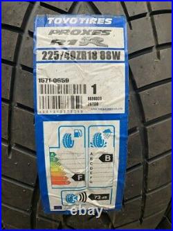 4x 225 40 18 88W (NEW)FREE-FITTINGTOYO PROXES R1R TRACK DAY/ROAD /RACE TYRES