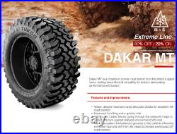 4x 235 65 17 Insa Turbo Dakar New Mud Terrain Tyres 2356517 104q M+s