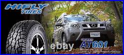 4x 2456517 HIFLY AT601 107T all terrain tyre 4x4 SUV AT 245/65r17 TYRES x 4