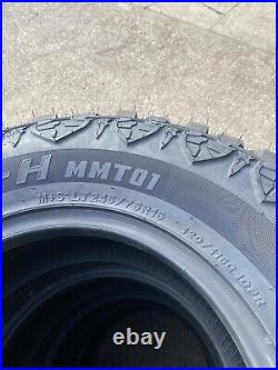 4x 245 75 16 Dynamo Brand New 4x4 Off-road Mud Terrain Tyres 10pr M+s 120/116q