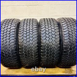 4x 255 60 20 113H GOODYEAR WRANGLER ALL-TERRAIN ADVENTURE TYRES LR XL (Apx 10mm)