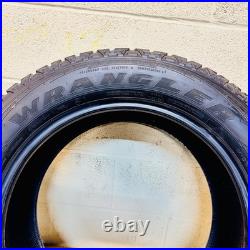 4x 255 60 20 113H GOODYEAR WRANGLER ALL-TERRAIN ADVENTURE TYRES LR XL (Apx 10mm)