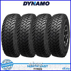 4x 265 70 17 Dynamo Brand New 4x4 Off-road Mud Terrain Tyres 10pr M+s 121/118q
