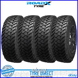 4x 265 70 17 Roadx Brand New 4x4 Off-road Mud Terrain Tyres 10pr M+s 121/118q 4x 265 70 17 Roadx Brand New 4x4 Off-road Mud Terrain Tyres 10pr M+s 121/118q