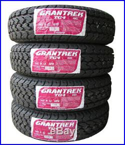 4x Dunlop Grandtrek TG4 145R12 6PR 12 Tires Snow Mud for Off Road Made In Japan