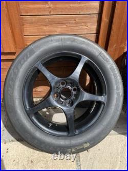 4x Toyota MR2 Mk3 Alloy Wheels With New Road Legal Tarmac Rally Semi Slick Tyres