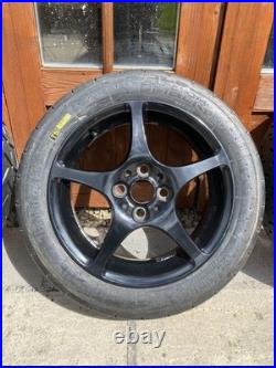 4x Toyota MR2 Mk3 Alloy Wheels With New Road Legal Tarmac Rally Semi Slick Tyres