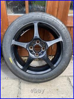 4x Toyota MR2 Mk3 Alloy Wheels With New Road Legal Tarmac Rally Semi Slick Tyres