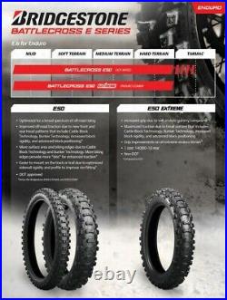 90/90-21 + 120/90-18 Bridgestone Battlcross E50 Enduro/Mx Road Legal Tyre Pair