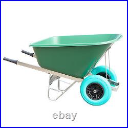 Agri Barrow Wheel Barrow 200 Litre Twin Wheel Plastic Tub Puncture Proof Tyres Agri Barrow Wheel Barrow 200 Litre Twin Wheel Plastic Tub Puncture Proof Tyres