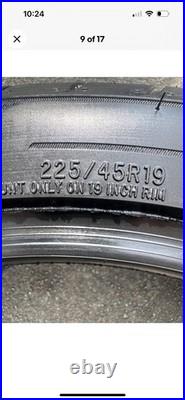 Avon ZX7 225/45/19 96Y Extra Load X4 Brand New Dot 2025