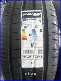 Avon ZX7 245/45/19 102Y Extra Load X2 Brand New Dot 2025