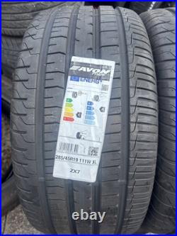 Avon ZX7 285/45/19 111W Extra load X2 Brand New Dot 2024