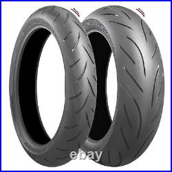 Bridgestone BATTLAX S21 130/70-16 61W & 180/55-17 58W Pair Motorcycle Tyres
