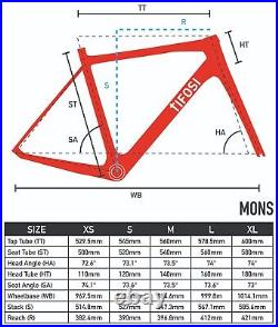 Carbon Road Bike Campagnolo Tifosi Mons Limited Edition 12x Chorus Size Medium