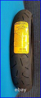 Continental 110/80x18 Rear Road Attack 3CR Classic Race Tyre. New