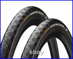 Continental Grand Prix 4 Season Tyres Pair 700x28C 28-622 Road Bike All Weather