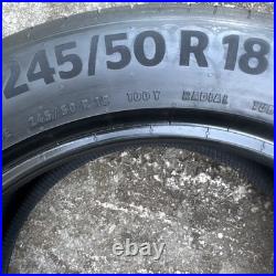Continental PremiumContact 6 245/50/18 100Y Extra Load X1 BRAND NEW DOT 2023