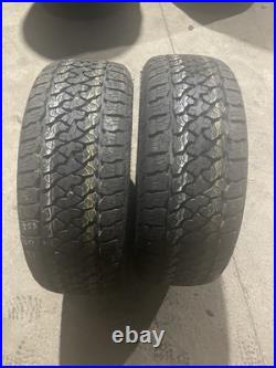 Davanti TERRATOURA x 2 Tyres 255/R60 18 A/T 112 XL 2023 DOT NEARLY NEW TREAD