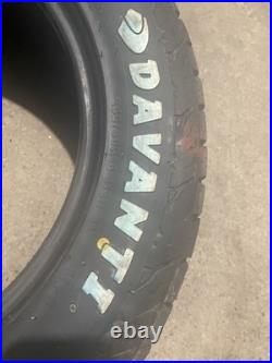 Davanti TERRATOURA x 2 Tyres 255/R60 18 A/T 112 XL 2023 DOT NEARLY NEW TREAD