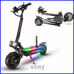 Dual Motor Electric Adult Scooter 11inch Off Road Tires Fast Speed 5600with60vNew