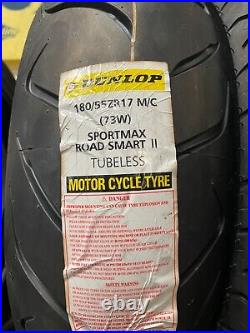 Dunlop ROADSMART 2 II Rear Motorcycle Tyre 180/55ZR17 73W New Road Smart