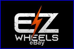 EZwheels 26 Orange Fat Tyre Electric off-road style e-bike