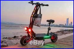 Electric Off-road Scooter 5600W Dual Motor 30Ah with 11 Tires NEW MODEL