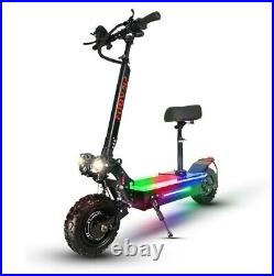 Electric Scooter 60V 5600W Dual Motor Patinete Eletrico E Bike Off Road Tyres