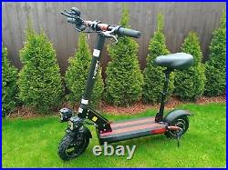 Electric Scooter With Seat Adult Off Road Tyres Folding 10Ah 48V Fast UK