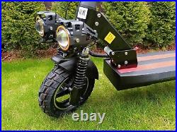 Electric Scooter With Seat Adult Off Road Tyres Folding 10Ah 48V Fast UK