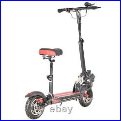 Electric Scooter With Seat Adult Off Road Tyres Folding 10Ah 48V Fast UK