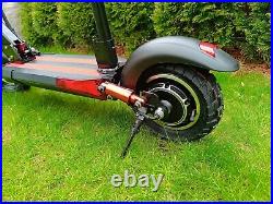 Electric Scooter With Seat Adult Off Road Tyres Folding 10Ah 48V Fast UK