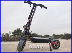 Electric Scooters High Speed Dual Motor 8000W 60V 35Ah 13 Fat Off-Road Tires