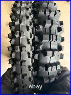 Enduro tyres, Rear 140/80/18 and Front 90/100 KTM, Sherco, Beta, Husqvarna (PAIR)