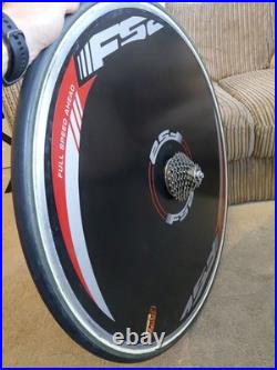 FSA 700C TT TRIATHLON DISC WHEEL New Tyre