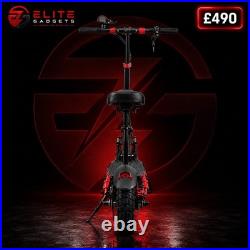Fast Electric Scooter 48V 15Ah Foldable Scooter 10 Off Road Tyres With Seat
