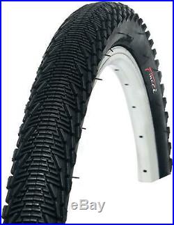 Fincci Pair 26 x 1.95 Antipuncture Tyres 60 TPI for Road MTB Bike Bicycle