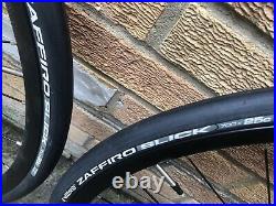Fulcrum 900 Road 700c Wheelset ThruAxle Shimano Centre Lock Disc With Tyres
