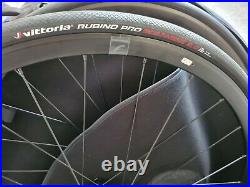 Fulcrum Racing 600 DB Road Disc Wheelset 700c. + Vittoria Rubino Pro 28C tyres