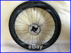 Fulcrum Wind 55 carbon disc road wheels wheelset 700c inc rotors, tyres & tubes