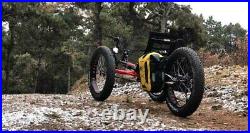 Full Fat Real Off-roading Three Wheels Fat Tyre Recumbent Trike Adult Bike