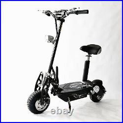 Gauss Electric Scooter Powerboard E Scooter 1000W 36v 48v Black Off-road Tyres