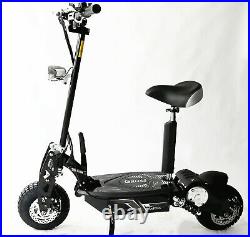 Gauss Electric Scooter Powerboard E Scooter 36 48v 1000W Black Off-road Tyres